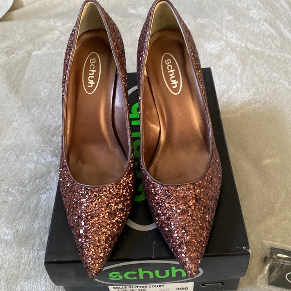 Glitter heels